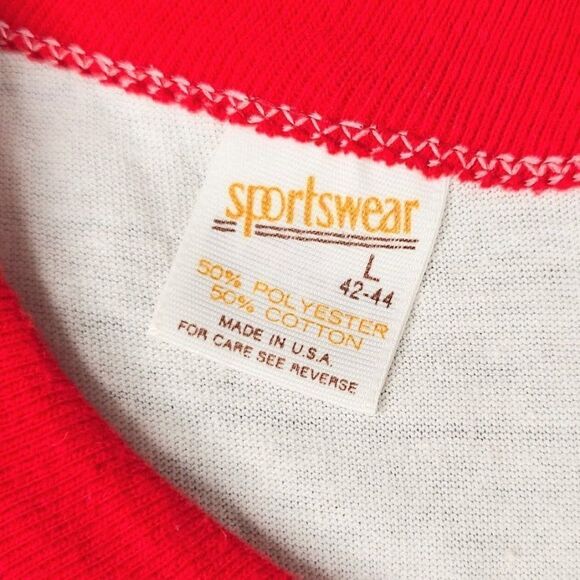 Vintage The Three Neat Guys T Shirt Mens Size Medium 80s Spencer Made In USA - Picture 8 of 9